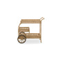 Sika-Design James Exterior Servierwagen, Natur (ALU), Ansicht 2