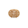 Sika-Design Franco Albini ottoman, Skin-on natural (rattan), view 2