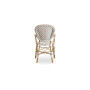 Sika-Design Isabell stolica s naslonima za ruke, Chevron bjelokosna i siva, pogled 3