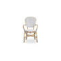 Sika-Design Isabell poltroncina, Bianco con pois cappuccino, vista 5