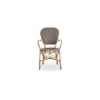 Sika-Design Isabell Armlehnstuhl, Cappuccino mit weißem Punkt, Ansicht 5