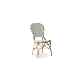 Sika-Design Isabell stolica, Bijela s cappuccino točkom