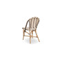 Sika-Design Sofie Stuhl, Gestreift Elfenbein & Cappuccino, Ansicht 5