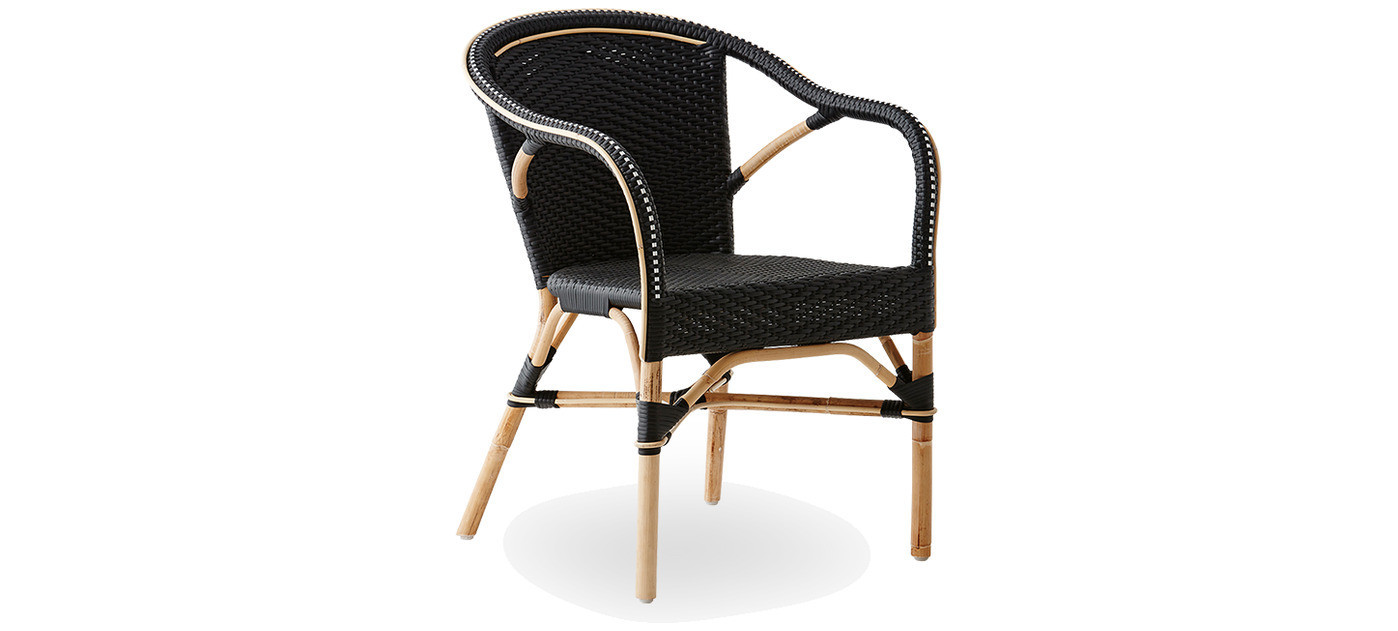 Sika-Design Madeleine Stuhl, Schwarz