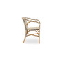 Sika-Design Madeleine Stuhl, Chevron Elfenbein & Cappuccino, Ansicht 2