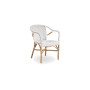 Sika-Design Madeleine chair, White w/ cappuccino dot, view 2