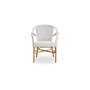 Sika-Design Madeleine chair, White w/ cappuccino dot, view 5