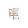 Sika-Design Madeleine chair, White w/ cappuccino dot, view 6