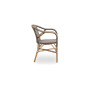Sika-Design Madeleine stol, Cappuccino z belo piko, pogled 3