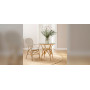 Sika-Design Tony café table, Polished natural (rattan), ambient