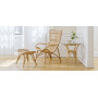 Sika-Design Tony Beistelltisch, Natur poliert (Rattan), Ambiente