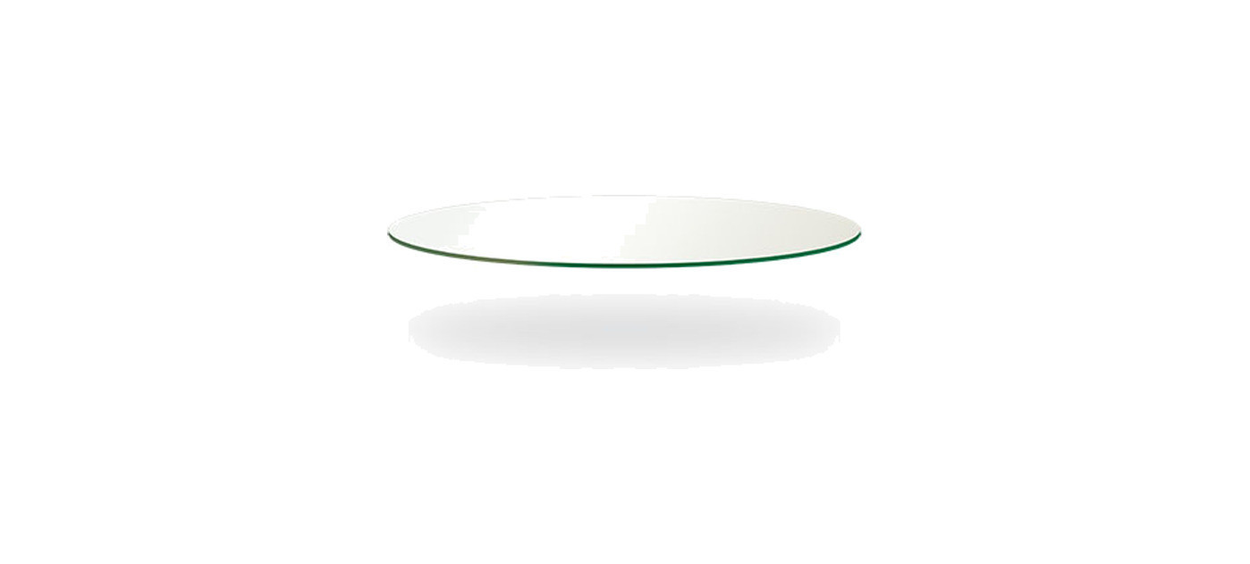 Sika-Design steklena plošča Ø 60 cm