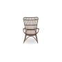 Sika-Design Monet Loungesessel, Braun (Rattan), Ansicht 5