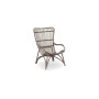 Sika-Design Monet fotelja, Taupe (ratan), pogled 2