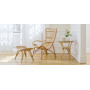 Sika-Design Monet Loungesessel, Natur poliert (Rattan), Ambiente