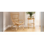 Sika-Design Monet lounge chair, Polished natural (rattan), ambient 3