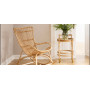 Sika-Design Monet Schaukelstuhl, Natur poliert (Rattan), Ambiente 2