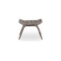 Sika-Design Monet footstool, Taupe (rattan), view 3