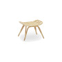 Sika-Design Monet footstool, Polished natural (rattan)