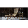 Sika-Design Monet Fußhocker, Natur poliert (Rattan), Ambiente 4