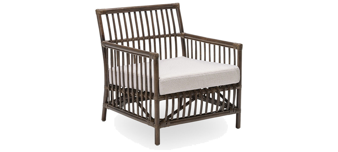 Sika-Design Caroline lounge chair, Brown (rattan)