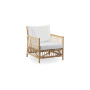 Sika-Design Caroline lounge chair, Polished natural (rattan), view 2