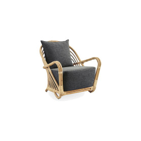Sika-Design Charlottenborg lounge chair, Polished natural (rattan)
