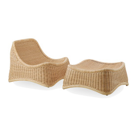 Sika-Design Chill fotelj s podnožnikom