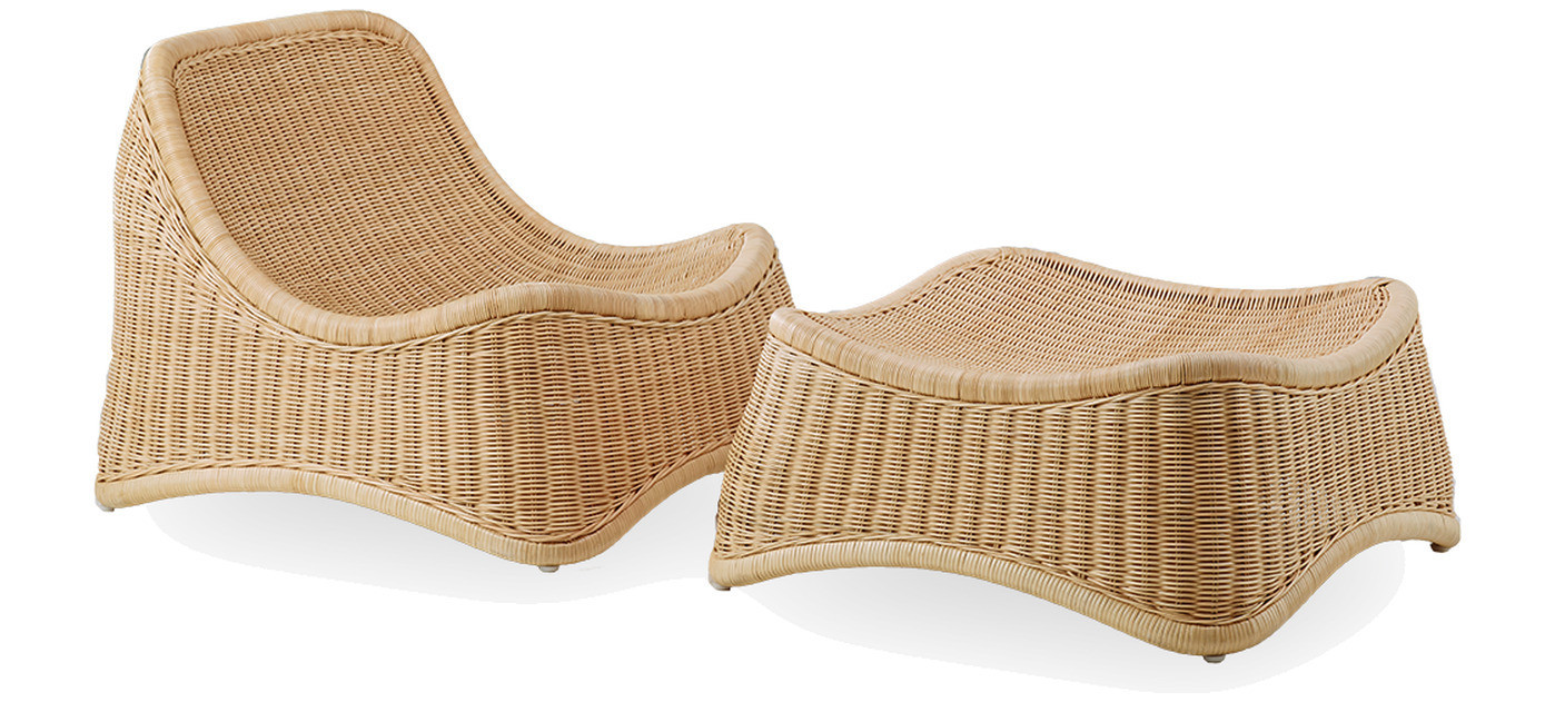 Sika-Design Chill poltrona con poggiapiedi