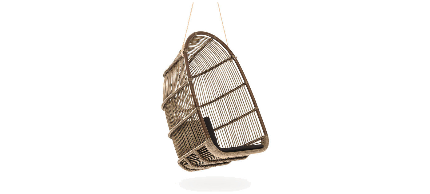 Sika-Design Renoir hanging chair, Antique (rattan)