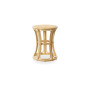 Sika-Design Bella Hocker, Natur poliert (Rattan)