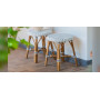 Sika-Design Simone Hocker, Weiß mit Cappuccino-Punkt, Ambiente