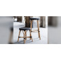 Sika-Design Simone counter stool, Black, ambient