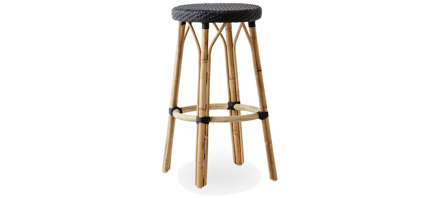 Sika-Design Simone barska stolica, Crna