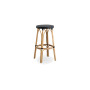 Sika-Design Simone barska stolica, Crna, pogled 2