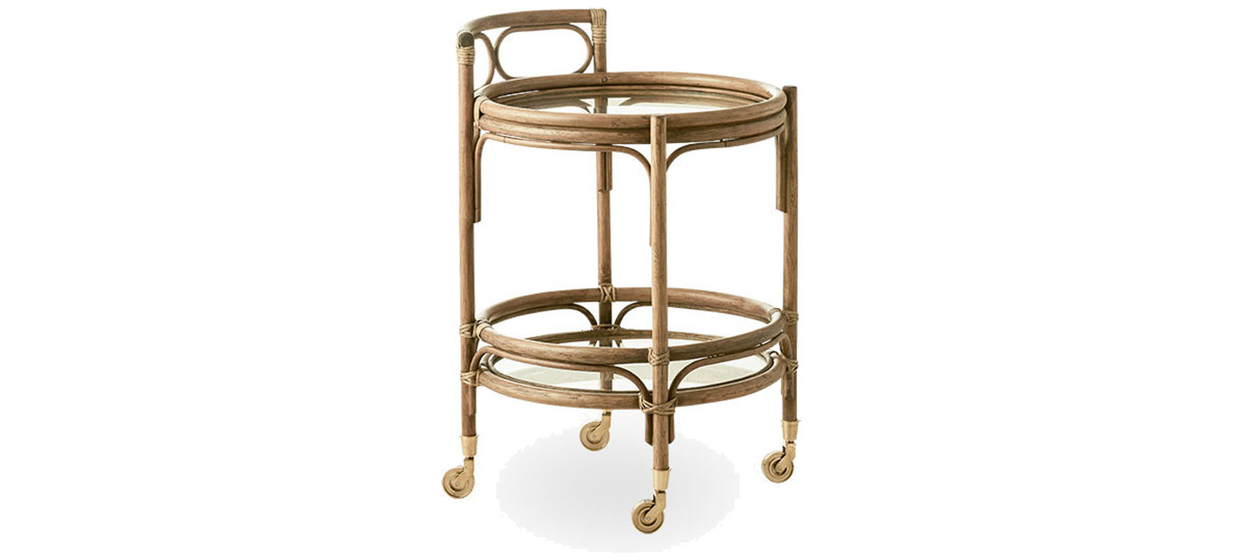 Sika-Design Romeo carrello, Antico (rattan)