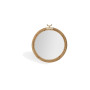 Sika-Design Ella mirror, Skin-on natural (rattan)