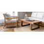 Sika-Design Caroline lounge chair, Polished natural (rattan), ambient