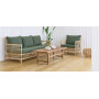 Sika-Design Caroline divano, Naturale lucidato (rattan), ambientazione