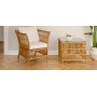 Sika-Design Donatello tavolino, Antico (rattan), ambientazione
