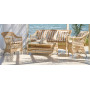 Sika-Design Hazel Exterior tavolino da salotto, Naturale (ALU), ambientazione