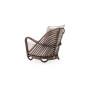 Sika-Design Charlottenborg lounge chair, Brown (rattan), view 4