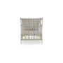 Sika-Design Caroline Exterior poltrona, Bianco colomba (ALU), vista 3