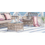 Sika-Design Caroline Exterior poltrona, Moccaccino (ALU), ambientazione