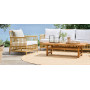 Sika-Design Caroline Exterior poltrona, Naturale (ALU), ambientazione
