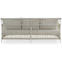 Sika-Design Caroline Exterior divano a 3 posti, Bianco colomba (ALU), vista 5