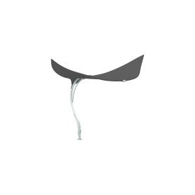 Tuuci Schattenskulptur Stingray bis zu 2,75 x 4 m