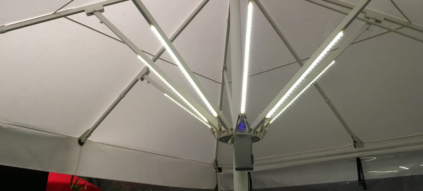 Symo LED lighting, white light, battery