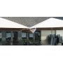 PVC gutter for Symo parasols, per running metre