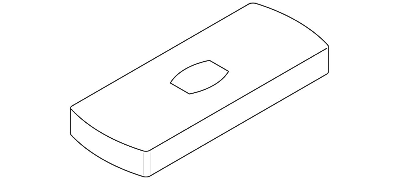 Fim Aluminium-Sockelabdeckung für Flexy Large
